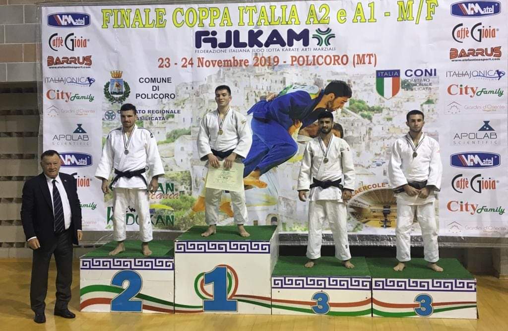 Judo – Medaglia di bronzo per Filippo Cicciarella nella finale “Coppa Italia 2019”