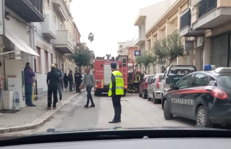 Vittoria: compressore va in cortocircuito, il quartiere si riempie di fumo