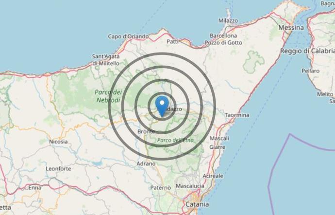 Etna: terremoto nella notte di magnitudo 3.7