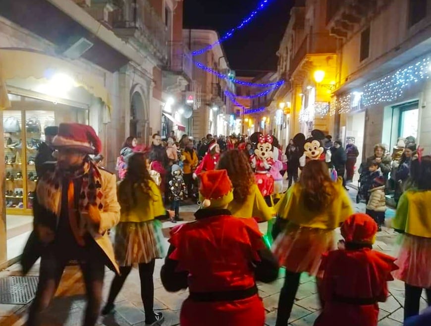 Il Natale, a Comiso e a Pedalino. FOTO