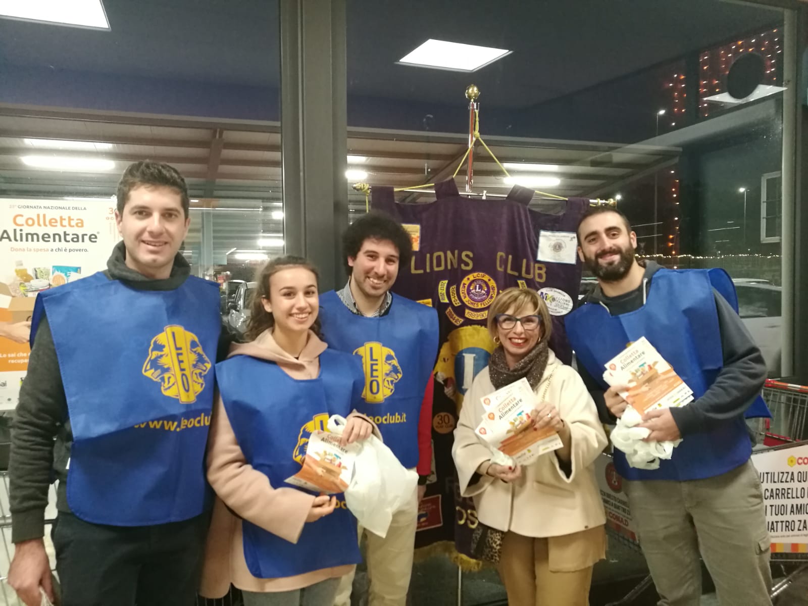Colletta alimentare, il contributo del Leo Club Ragusa