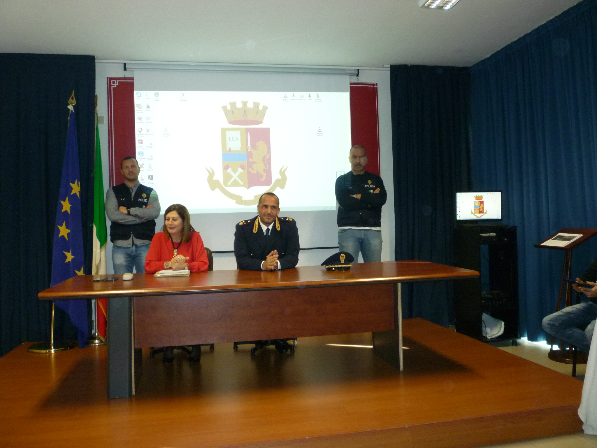 L’emozionante commiato del dott. Antonino Ciavola alla Questura di Ragusa