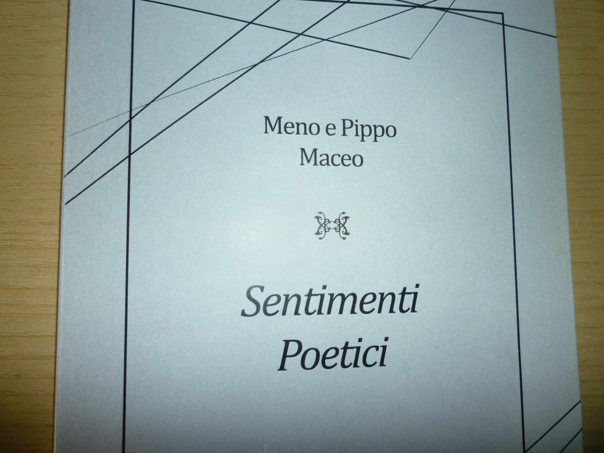 “I sentimenti poetici di Meno e Pippo Maceo”