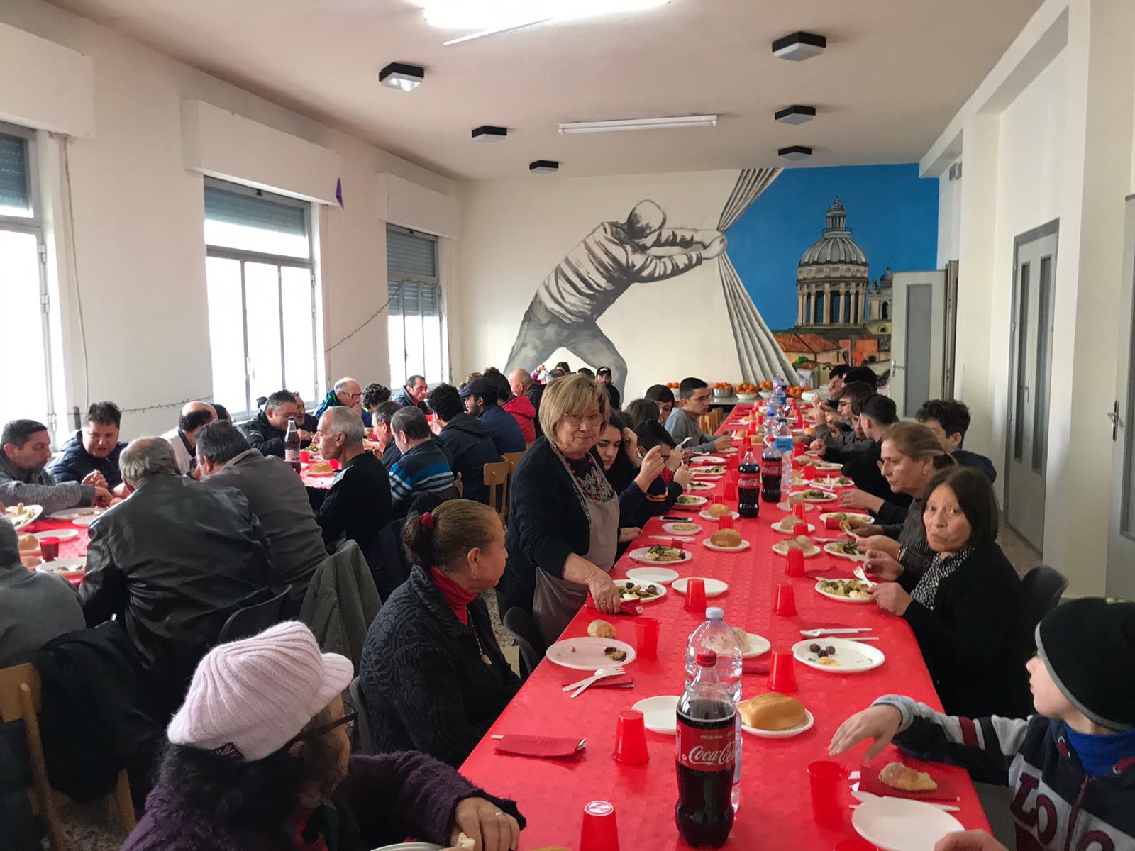 Ragusa: pranzo di solidarietà al Sacro Cuore di Gesù