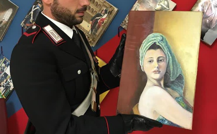 Furto di un quadro d’autore a Rosolini. Recuperato
