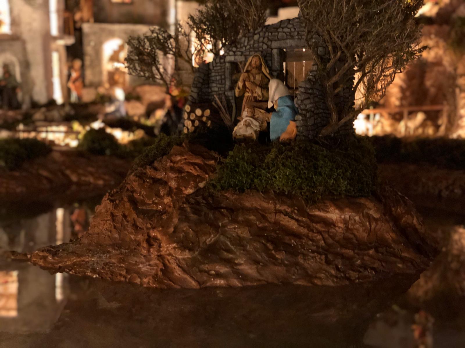 “Nessun uomo è un’isola”: il presepe al convento dei francescani di Chiaramonte. FOTO