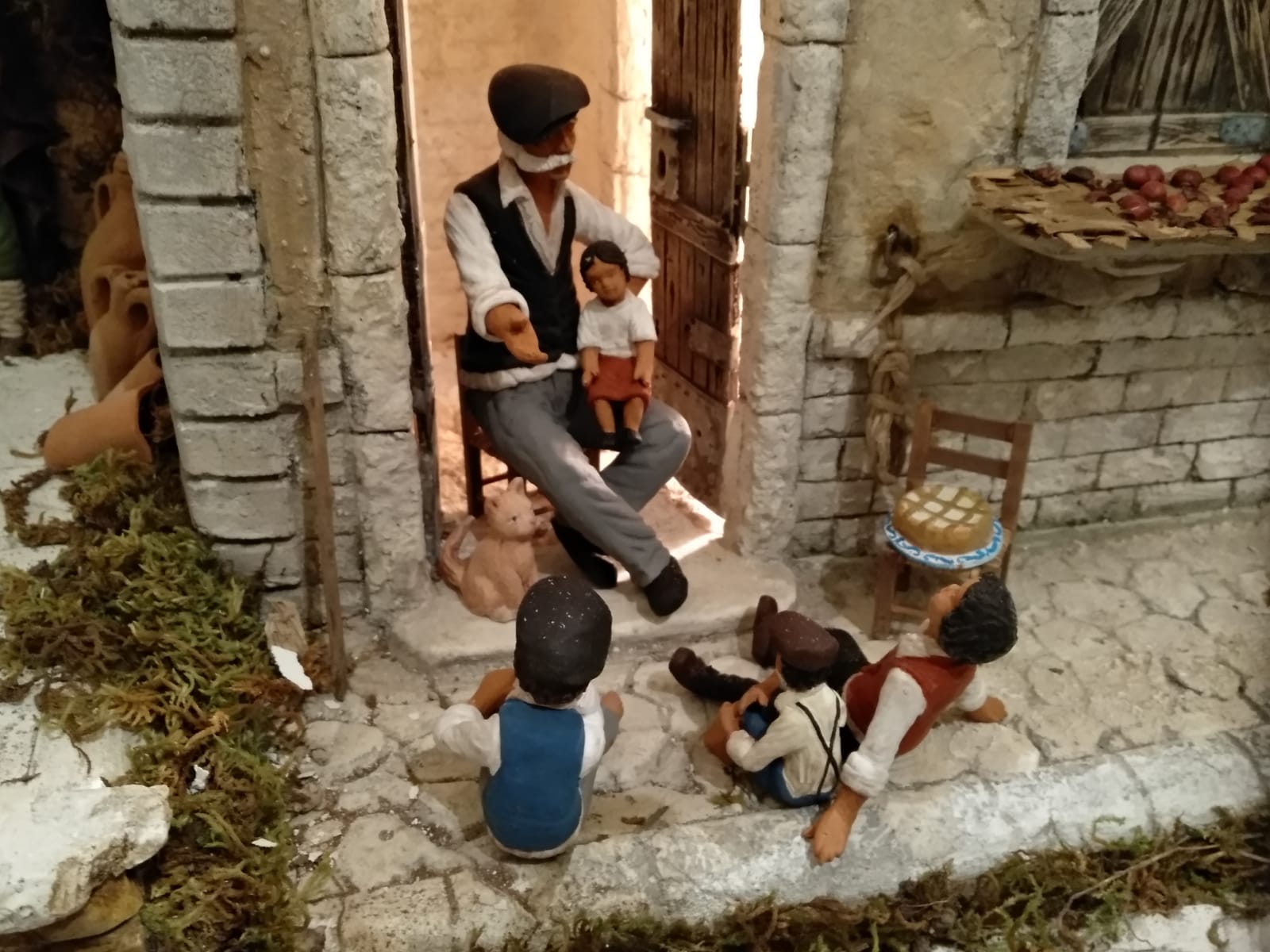 Scene di vita “verghiana” negli splendidi presepi di Caltagirone in mostra a Comiso. FOTO
