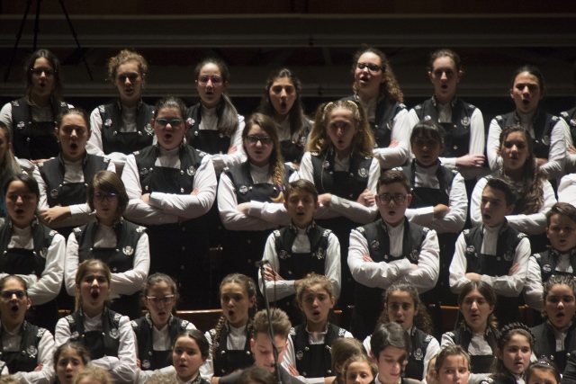 Il coro delle voci bianche del Conservatorio Alessandro Scarlatti di Palermo in concerto in Cattedrale a Ragusa