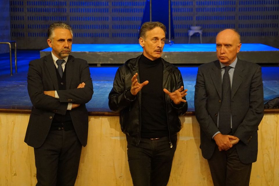 Cesare Bocci conquista il Teatro Garibaldi di Modica. FOTO