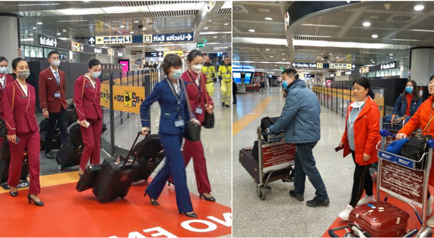 A Fiumicino, scanner per i passeggeri arrivati dalla Cina a causa del misterioso coronavirus