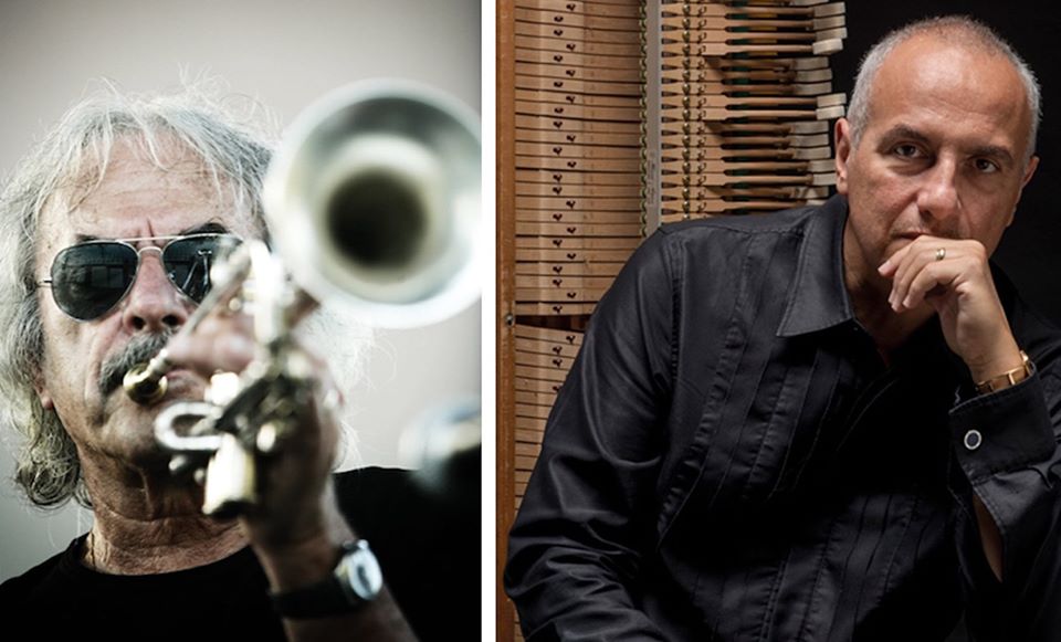 Enrico Rava e Danilo Rea, due maestri del jazz internazionale, al Teatro Garibaldi di Modica.