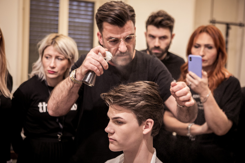 Look naturali firmati Toni Pellegrino per Ferragamo e Serdar alla MFW