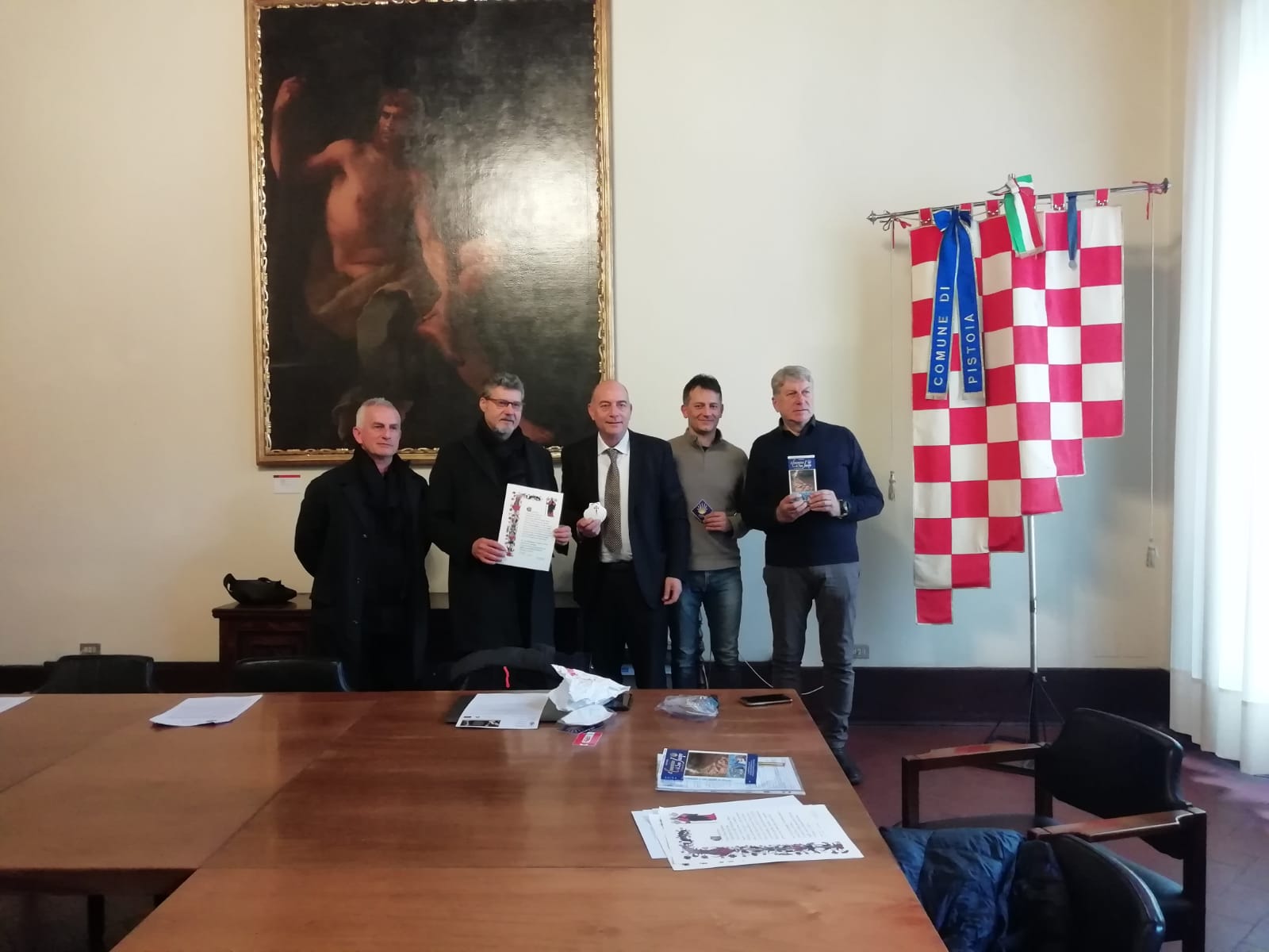 Cammini di San Jacopo in Toscana: parte il primo pellegrinaggio da Lucca a Pistoia. Presenze da tutta Italia. FOTO