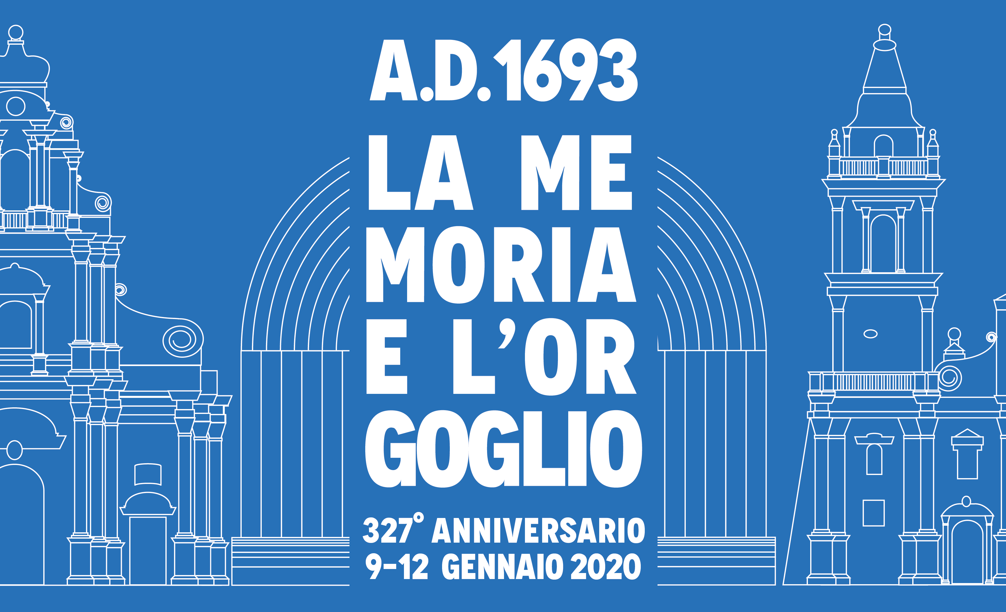 “A.D. 1693 La memoria e l’Orgoglio” – Tre giornate di eventi per ricordare il 327° Anniversario del terremoto dell’11 gennaio 1693