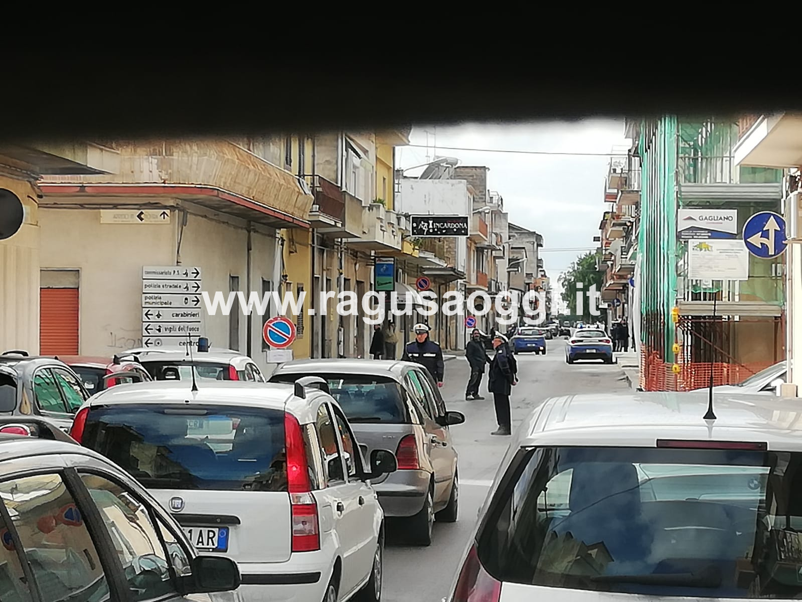 Sfratto a Vittoria, evacuato un intero quartiere