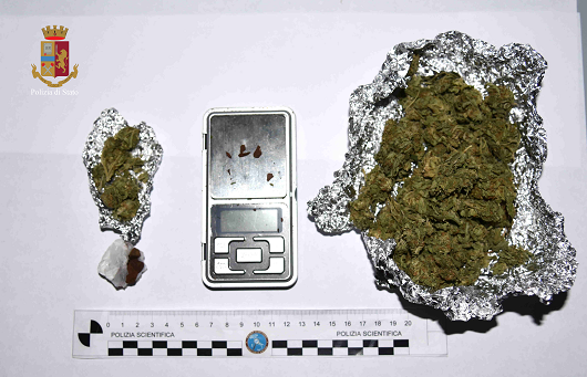 Spaccio di sostanze stupefacenti, arrestato minorenne a Ragusa
