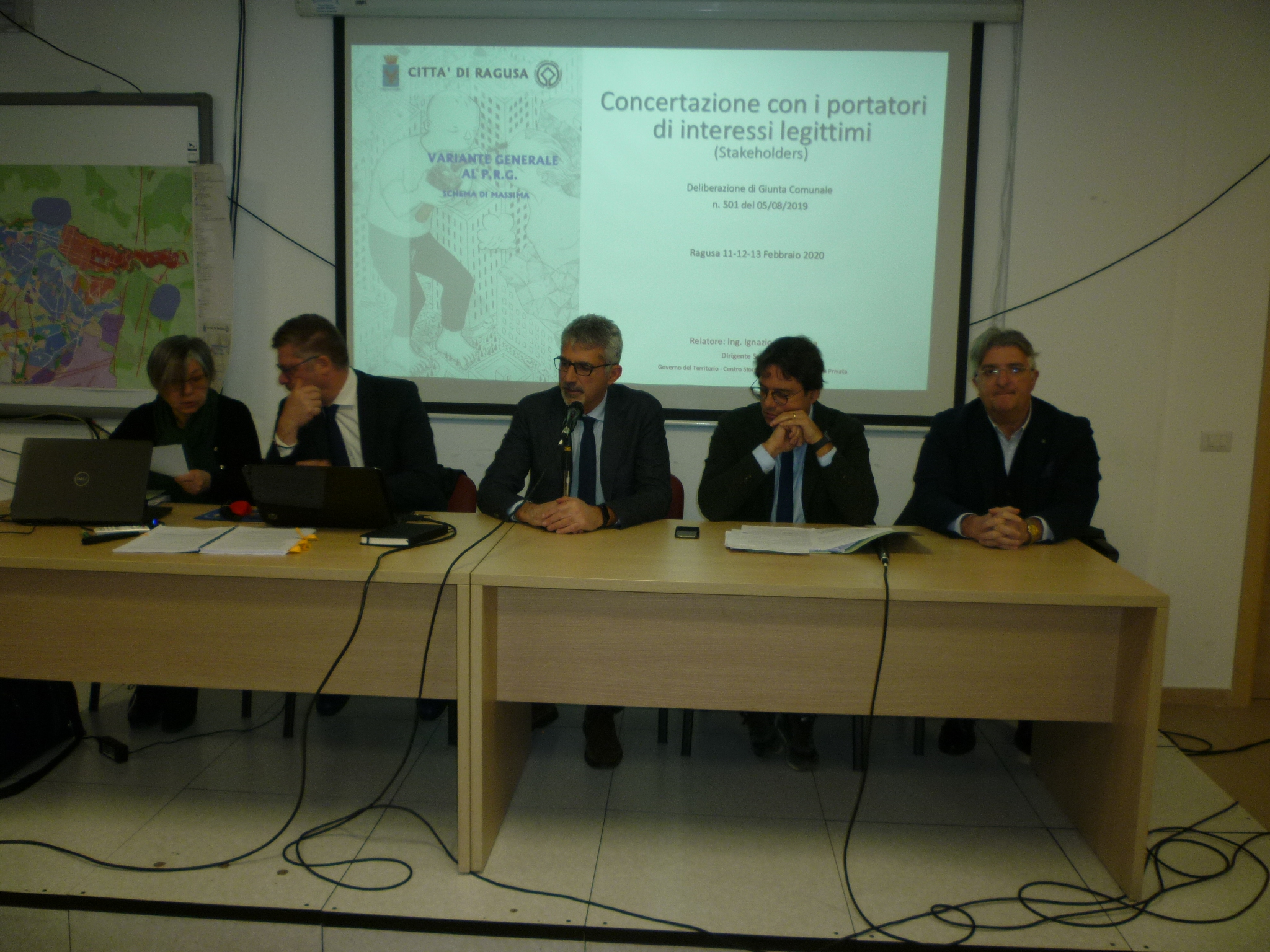 Presentata martedi mattina la variante al Piano Regolatore Generale