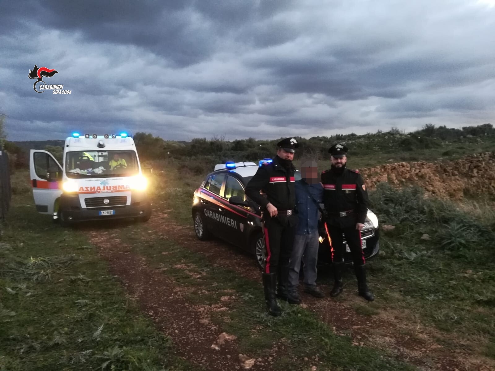 Perde l’orientamento durante un’escursione a Melilli, ritrovato 30enne dai carabinieri