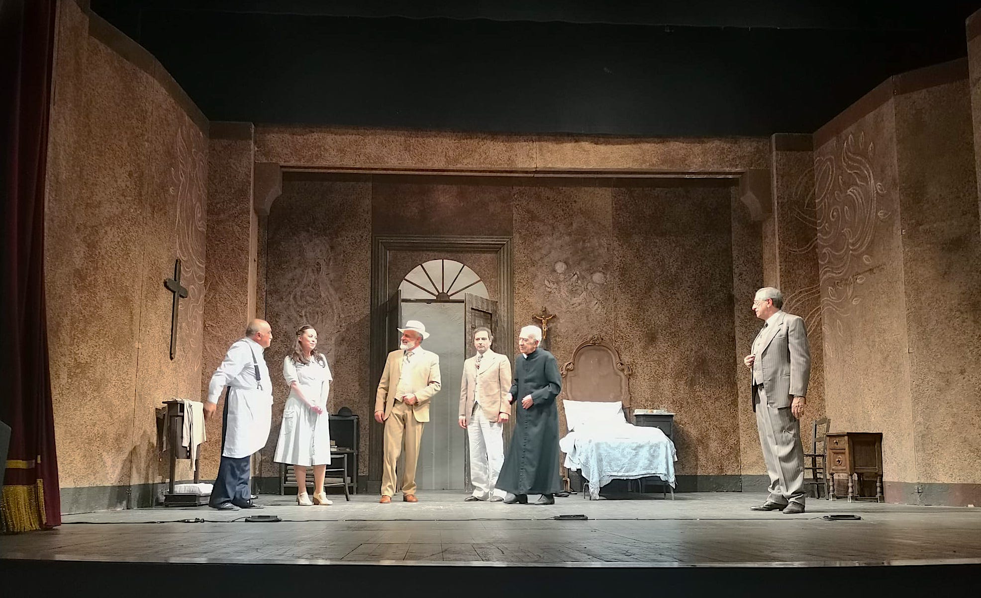 Tuccio Musumeci e il suo “Fiat voluntas dei” fanno registrare un nuovo sold out al Teatro Garibaldi di Modica