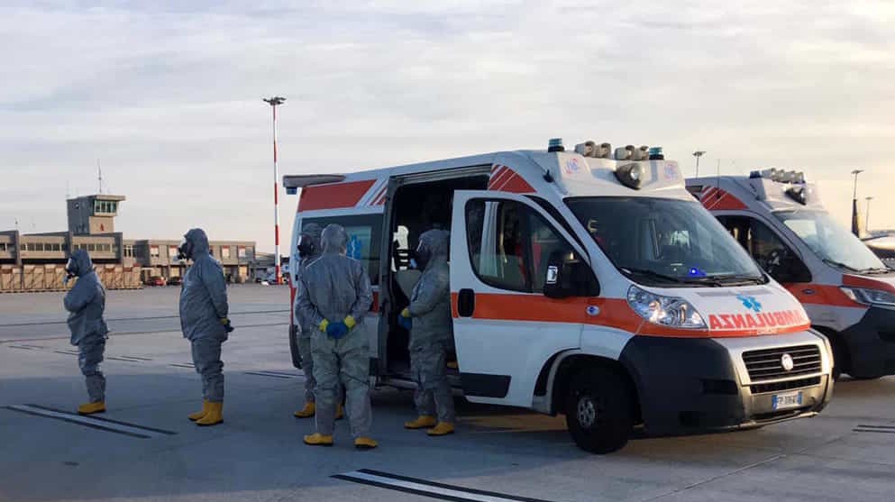 Ospedali lombardi al collasso: due pazienti trasferiti da Bergamo a Palermo