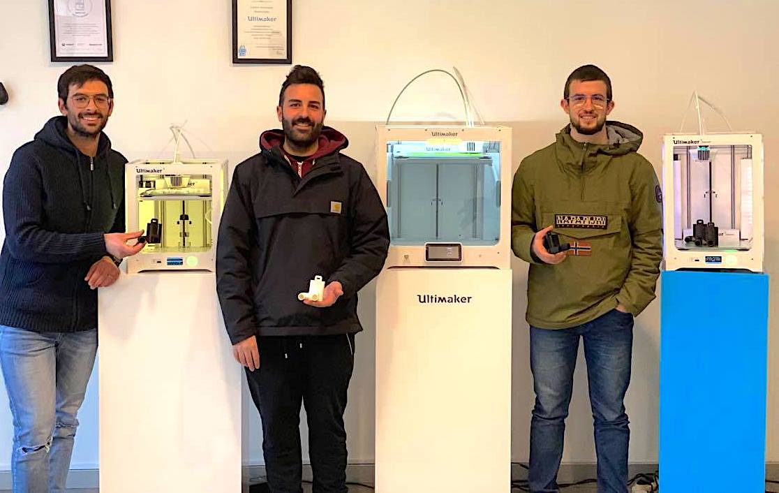 Maschere da sub trasformate in presidi per i malati. Da Ragusa il contributo di 3D Italy