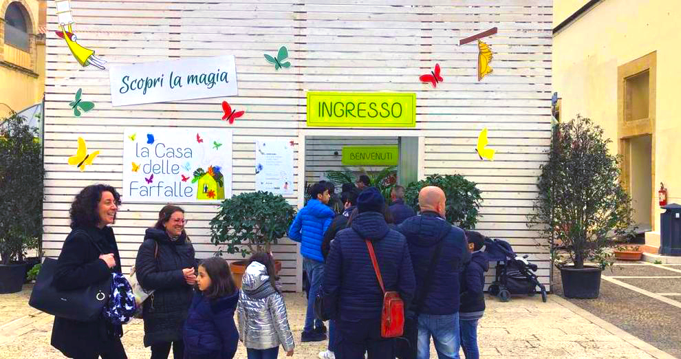Coronavirus: chiude la Casa delle Farfalle a Marsala a pochi giorni dall’inaugurazione. Non sarà un addio ma un arrivederci