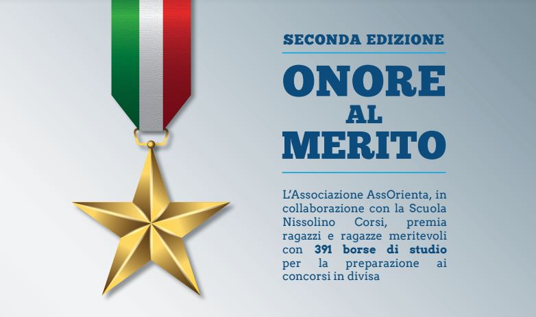 Concorso “onore al merito”: 391 borse di studio per i giovani tra i 17 e i 26 anni