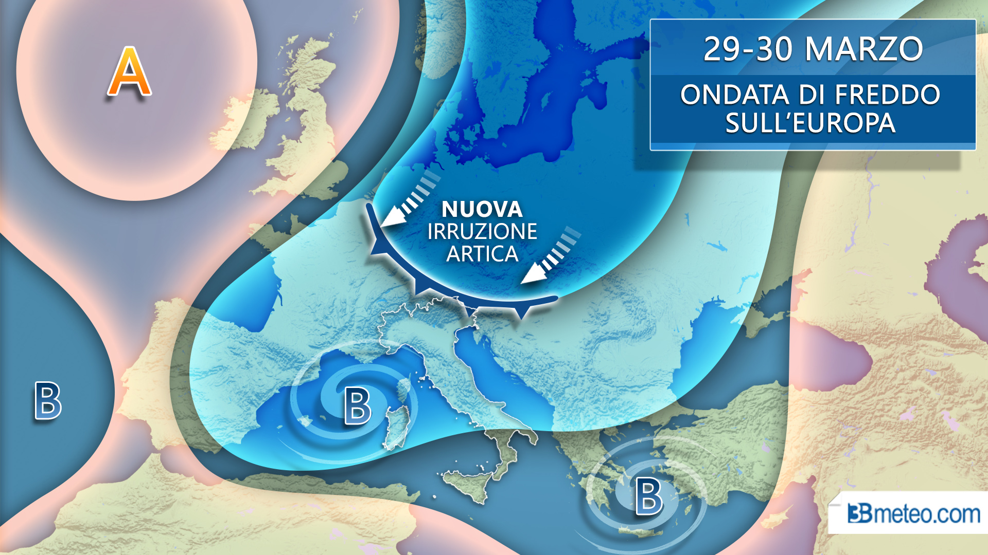 Inverno nel cuore della primavera: da lunedì altro maltempo e neve a quote basse