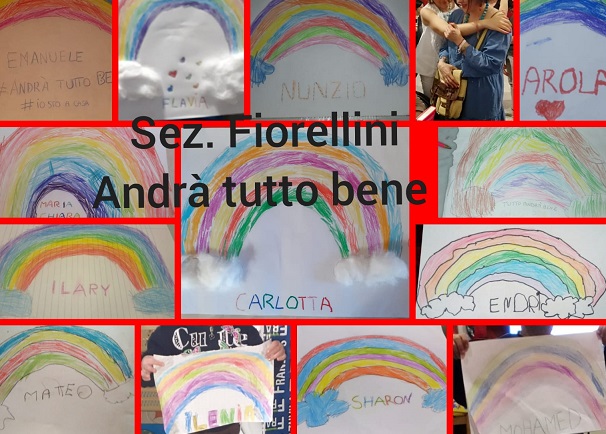 I disegni della speranza dei bambini di Comiso: “Andrà tutto bene”