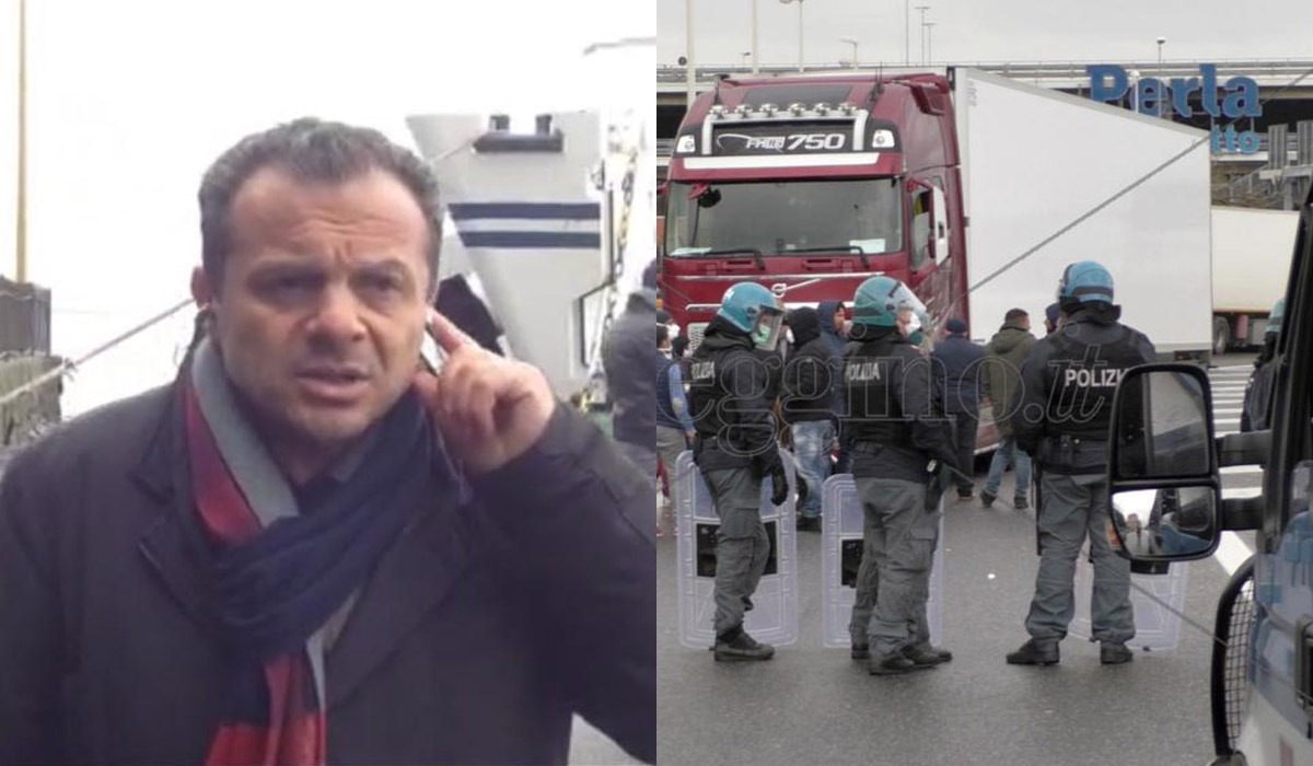 Villa San Giovanni assediata: 80 persone con 20 minori bloccati nel piazzale. Polizia schierata