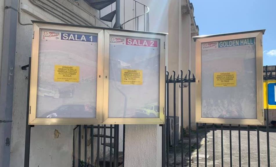 Coronavirus: chiusi cinema Cineplex, Lumiere, Golden e Aurora. Annullata partita basket Passalacqua