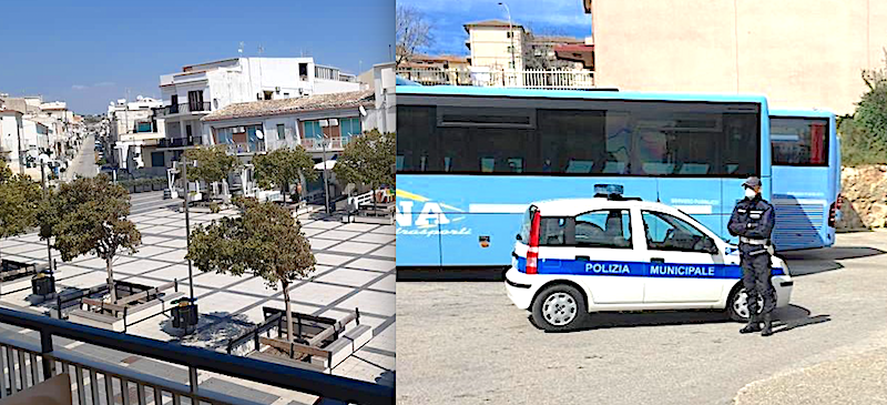 Marina di Ragusa deserta. Idem Ragusa, controlli ai bus in arrivo (arrivi dal Nord e dalla Germania). Hanno funzionato i controlli del Comune e delle forze dell’ordine. Ecco come è andata