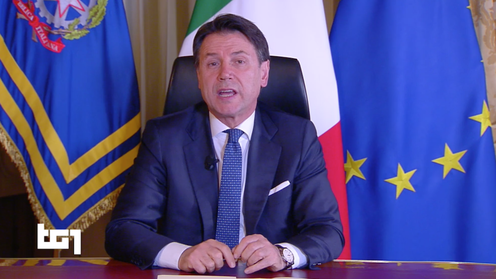 Coronavirus: premier Conte annuncia nuovi provvedimenti più restrittivi. Chiusi bar, ristoranti, negozi