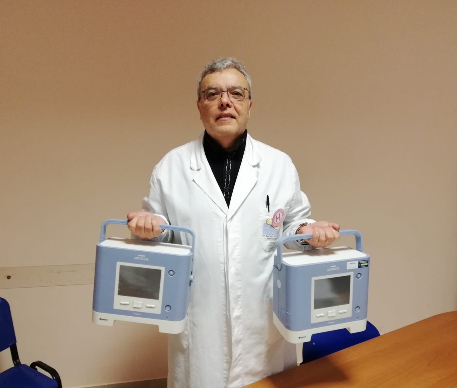 Donati al Maggiore di Modica due ventilatori polmonari: il regalo di una famiglia del novarese