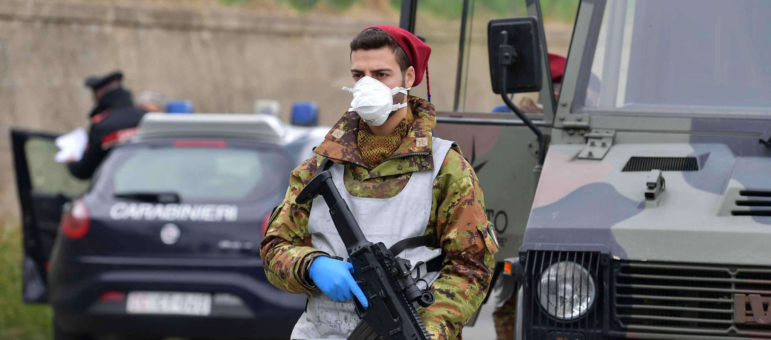Coronavirus: a Troina arriva la sanità militare per combattere un focolaio d’infezione