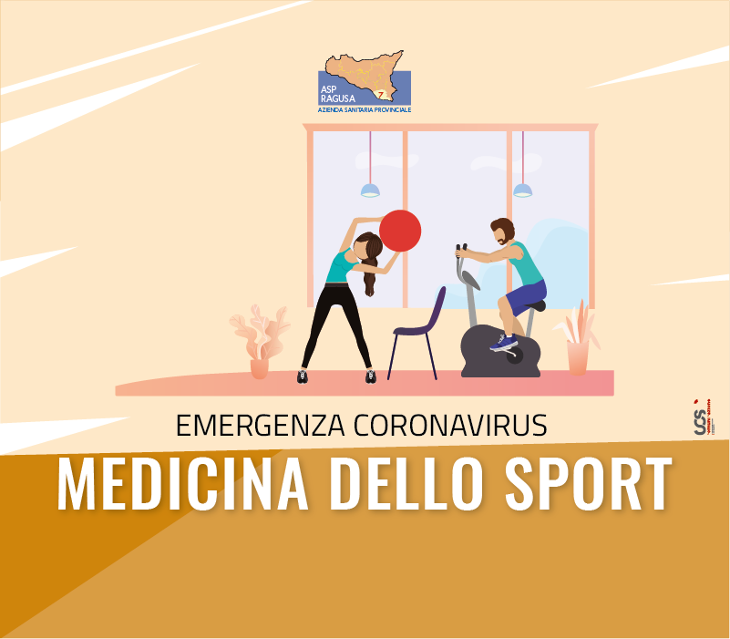 L’asp di Ragusa invita tutti a fare attività fisica da casa