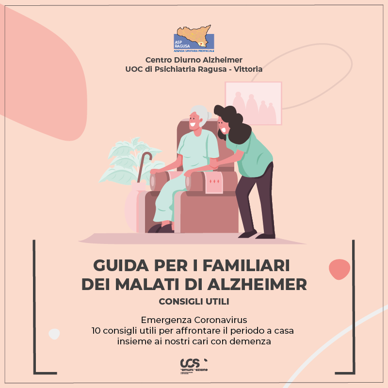 Coronavirus: una guida per i familiari dei malati di Alzheimer