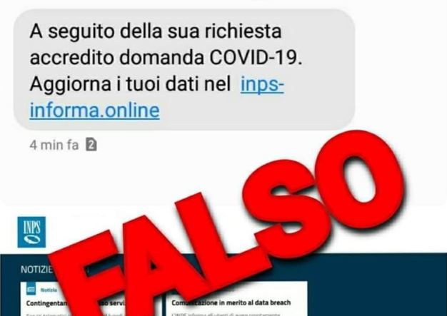 SMS fraudolenti: l’INPS denuncia tentativo di truffa