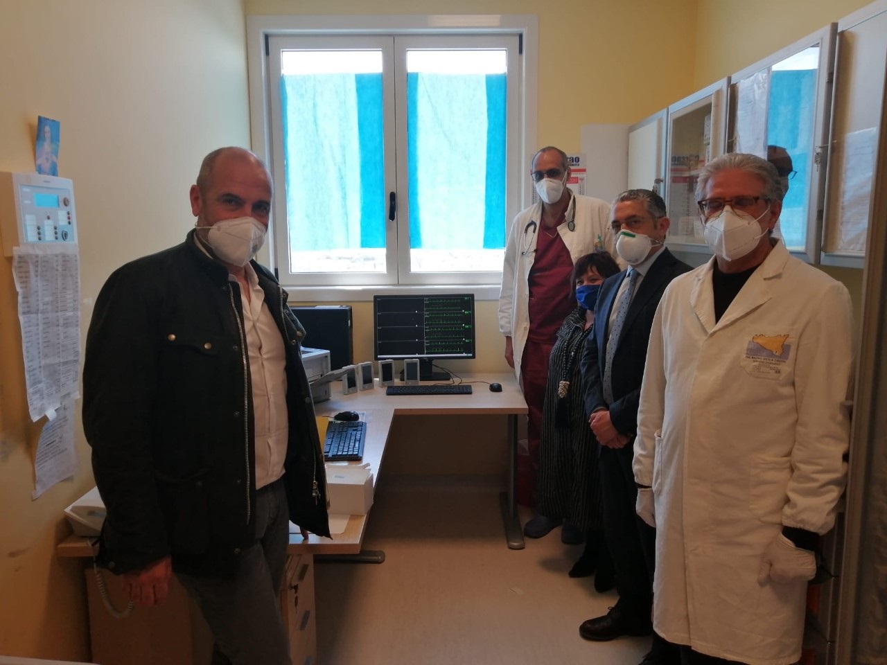 L’Ebat di Ragusa dona una centrale di monitoraggio per la refertazione cardiologica dei pazienti critici e colpiti da Covid-19