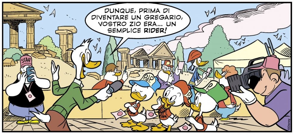 Il Giro D’Italia su Topolino…approda in Sicilia!