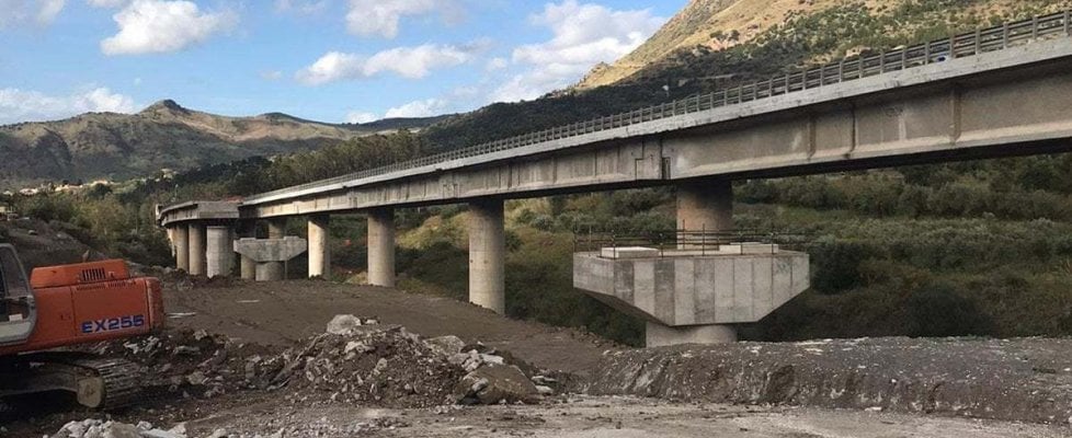 Anas risponde a Regione Sicilia: “Attacco non corrisponde a fatti reali. Viadotto Himera? La Regione doveva prevenire la frana”