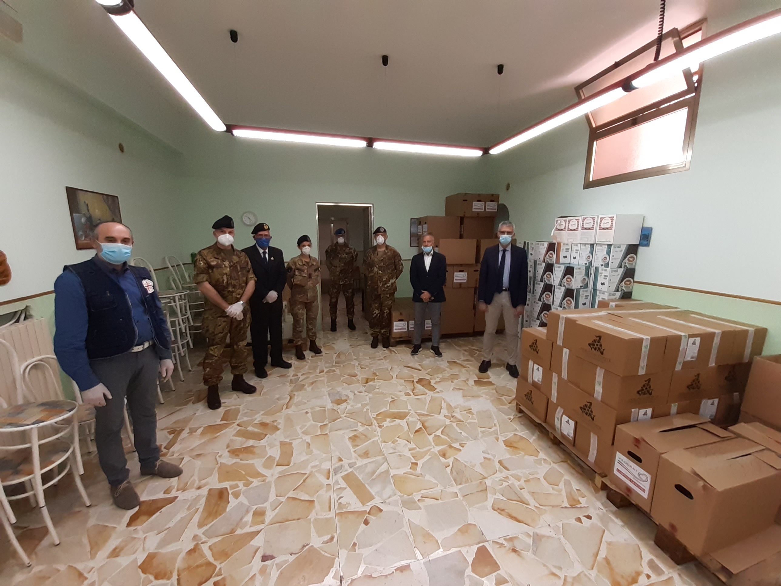 Il Comando Militare Esercito “Sicilia”a fianco delle famiglie ragusane in difficoltà