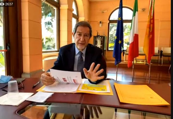 Cassa Integrazione: Musumeci si scusa con tutti e si assume la colpa. Sui bonus ai dipendenti: “Fuoco di paglia, ma stiamo indagando”