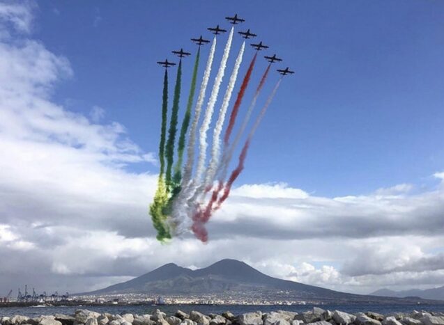 Oggi, 27 maggio, le Frecce Tricolori sorvoleranno Palermo