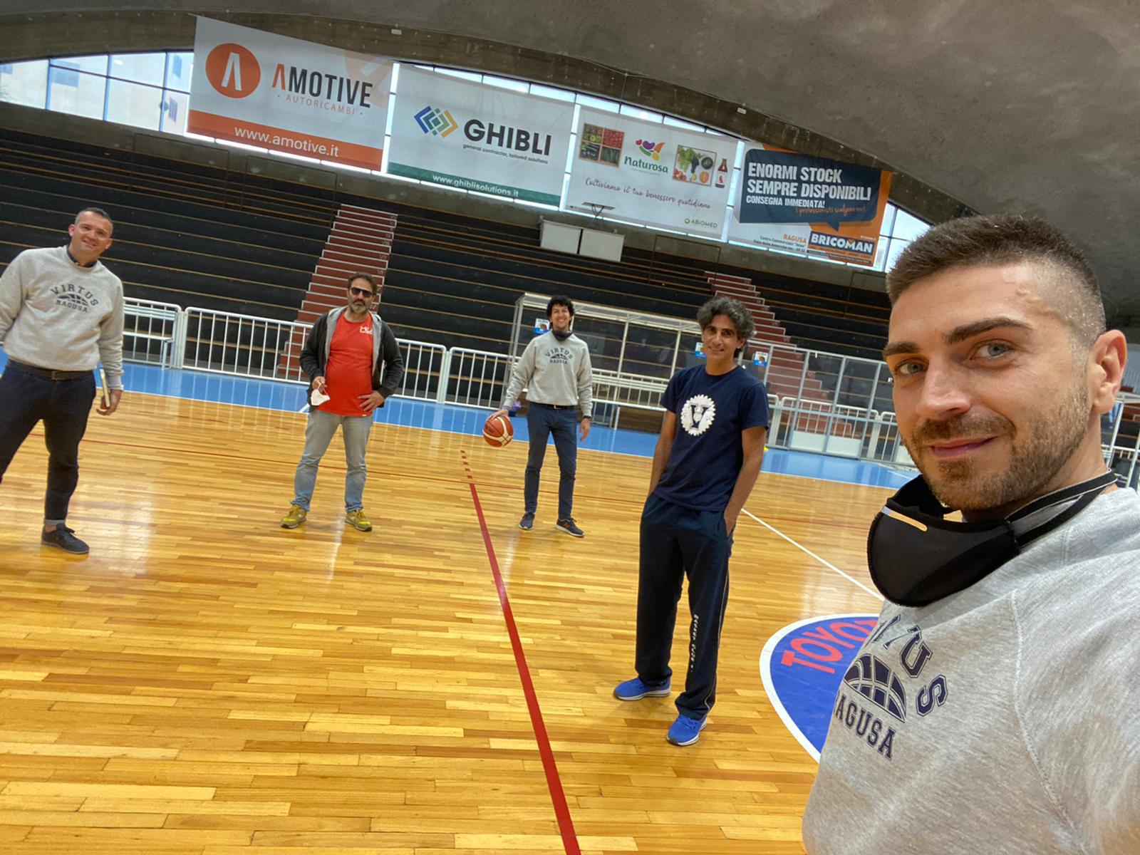 La Virtus Ragusa riparte: tornano gli allenamenti, in sicurezza
