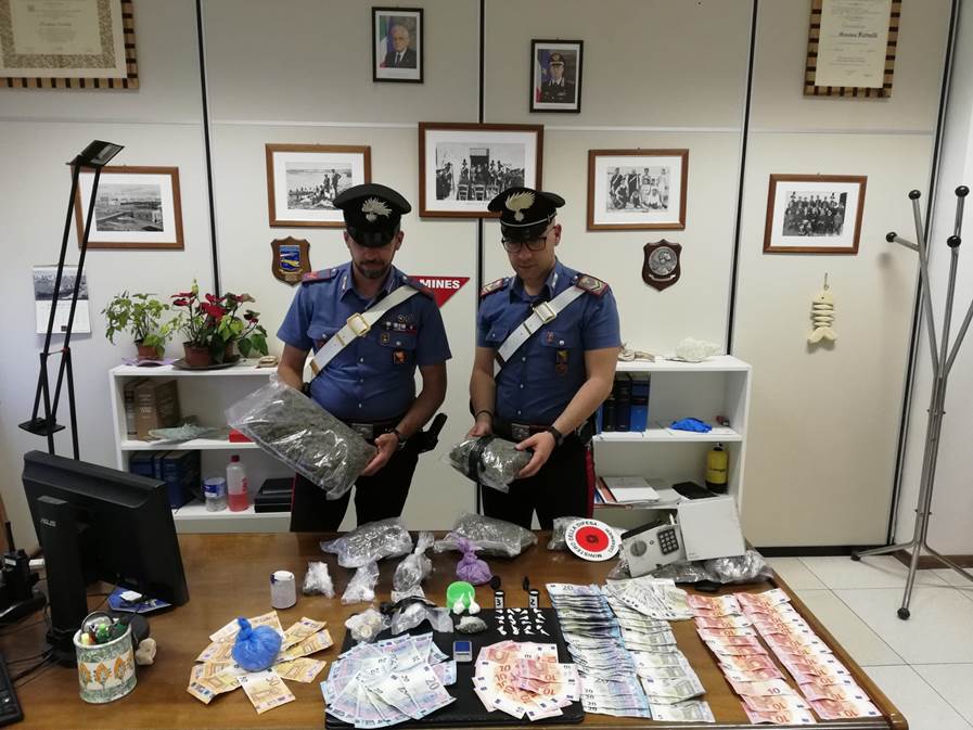 Un Kg e mezzo di marijuana e poi cocaina e hashish: a Modica, operaio inaugura così la Fase 2. Arrestato per spaccio