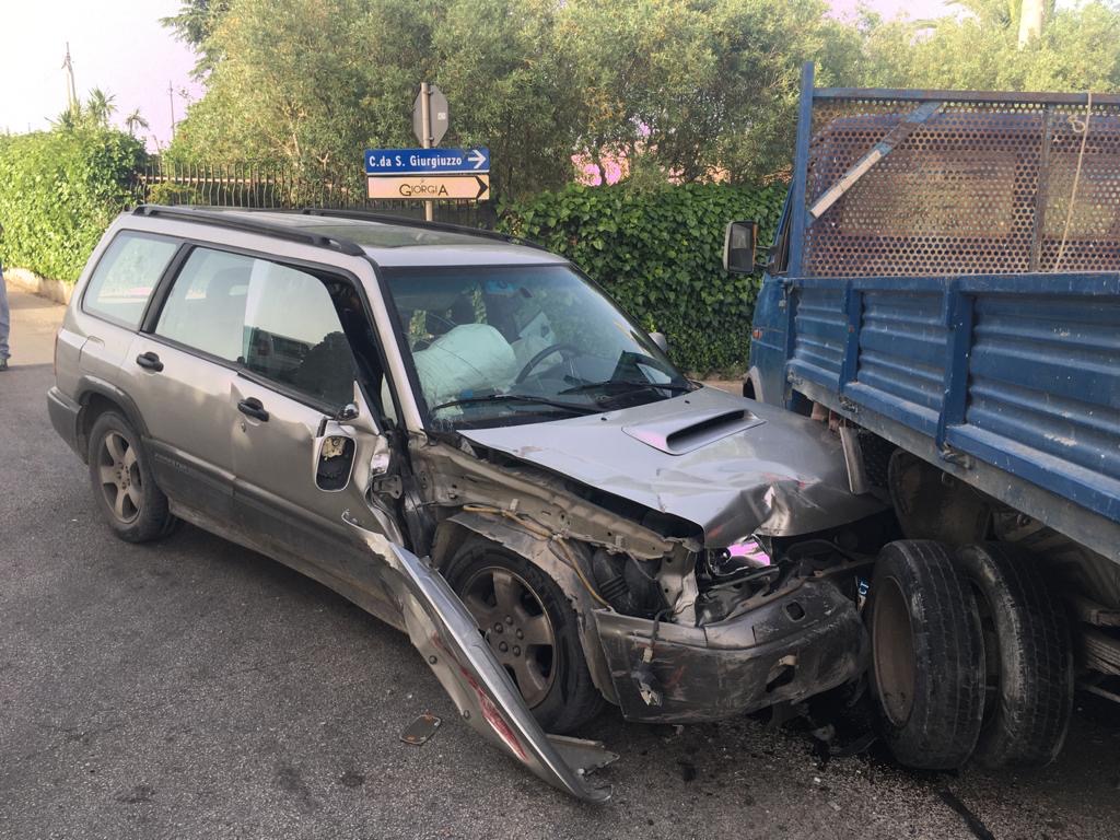 Incidente stradale a Modica. Scampata una vera e propria tragedia.