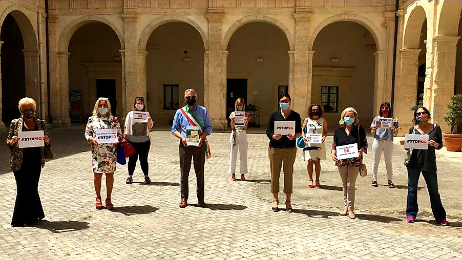 A Modica il flash mob per dire stop al 5G