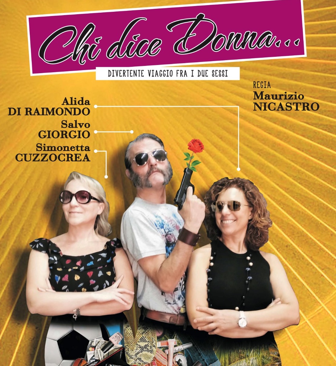 Al Castello di Donnafugata la Real Comedy “Chi dice donna…”