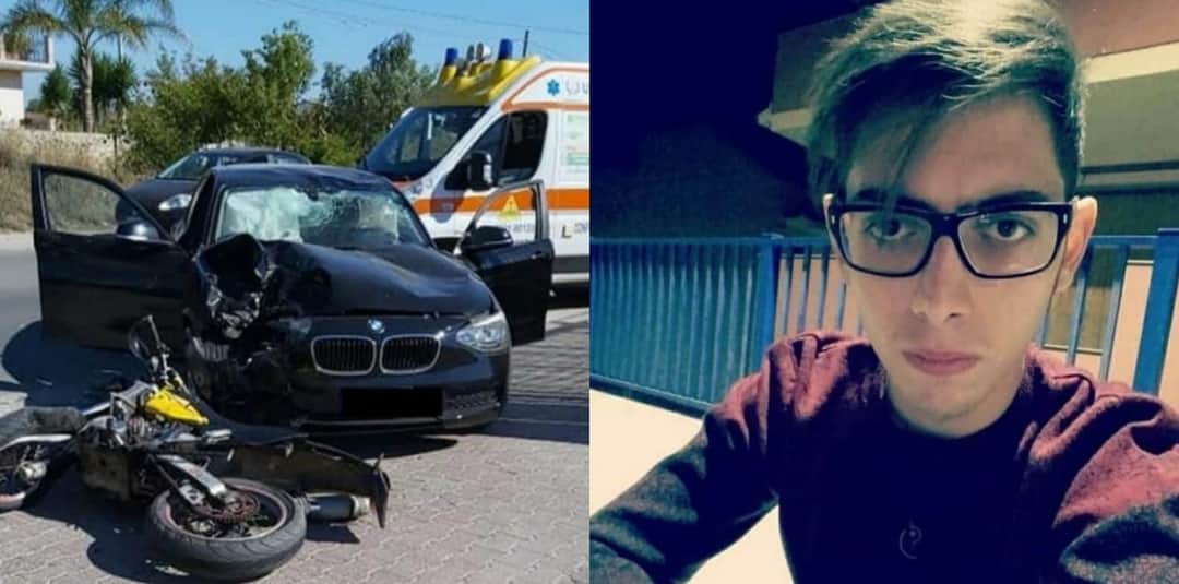 Ancora sangue sulle strade siciliane: muore a Pachino il 22enne Salvatore Aprile